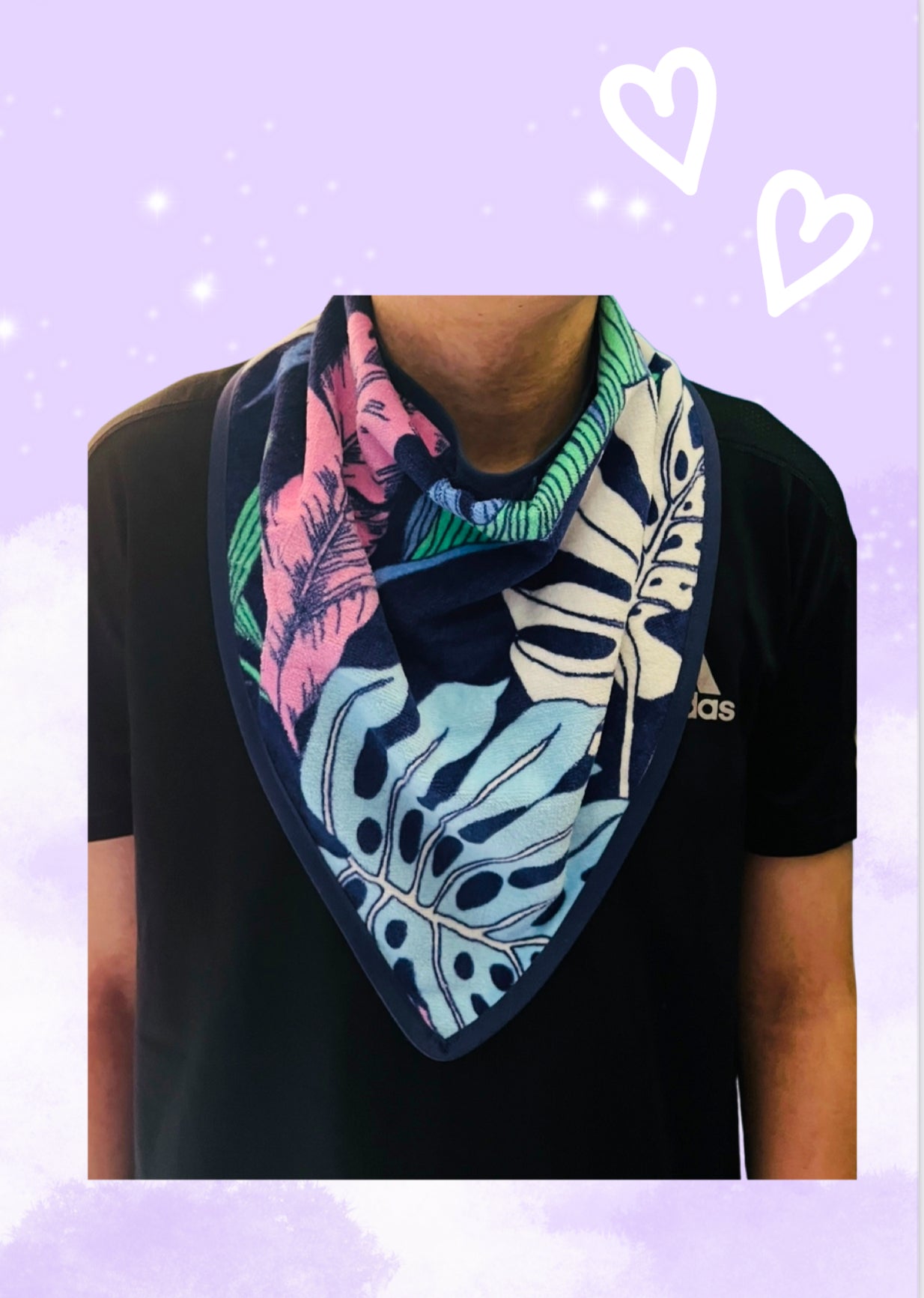 Adult Bandanna bib Dribble bib Waterproof backing # #Disability #carers #mums #dribblebib