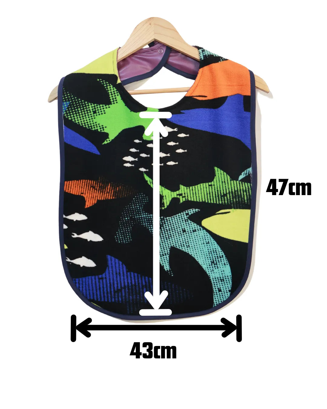 Sharks Adult/child bib #Dementia #Disability