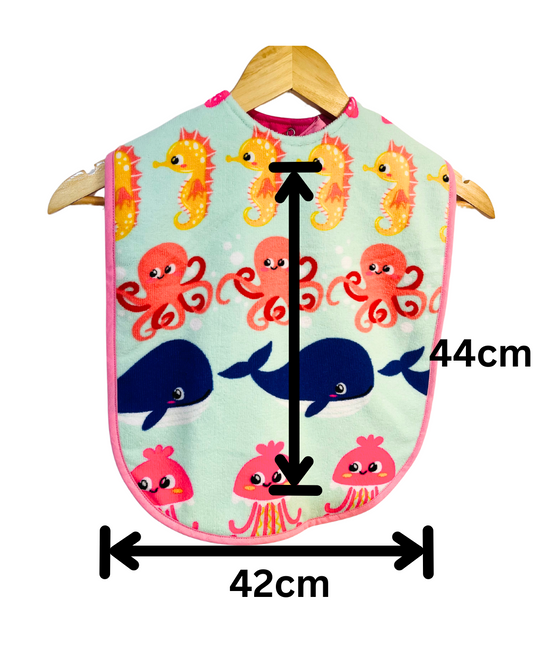 Adult bib Childrens bib ocean life disability dementia