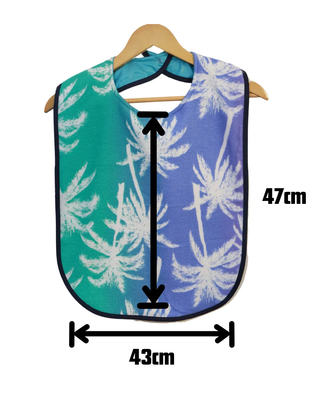 Palm tree adult/child bib #Dementia #Disability