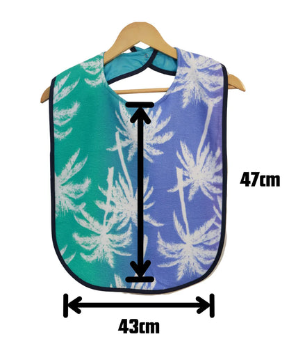 Palm tree adult/child bib #Dementia #Disability