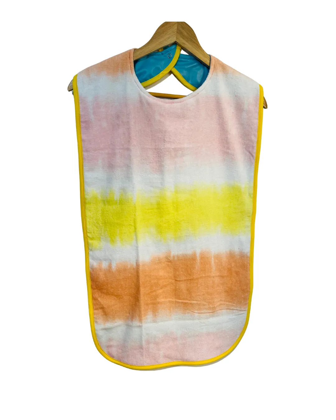 Multi coloured extra long adult bib #Dementia #Disability