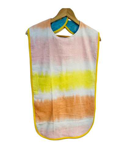 Multi coloured extra long adult bib #Dementia #Disability