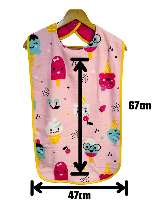 Ice-cream extra long adult bib #Dementia #Disability