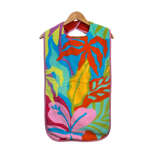 Colourful extra long  Adult bib #Dementia #Disability